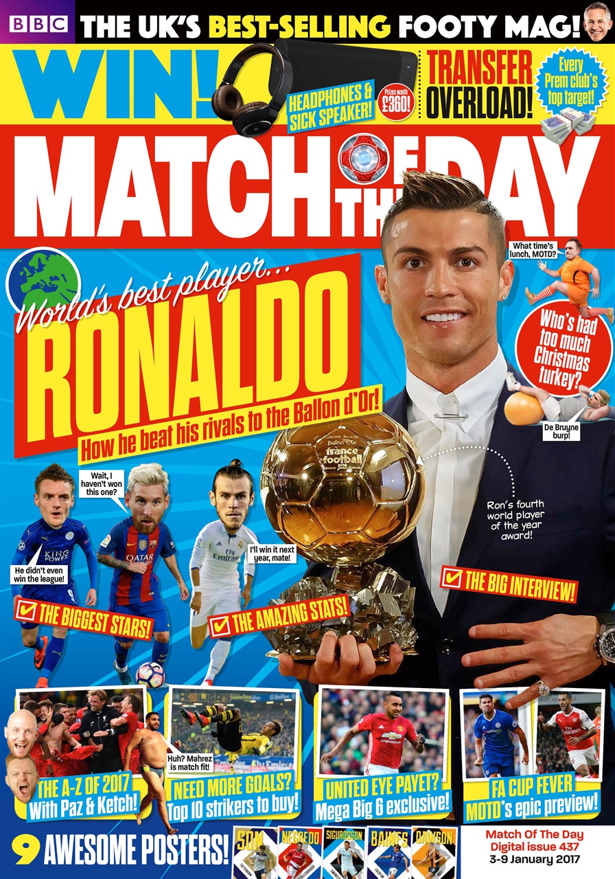 Match of the Day Preview Pages