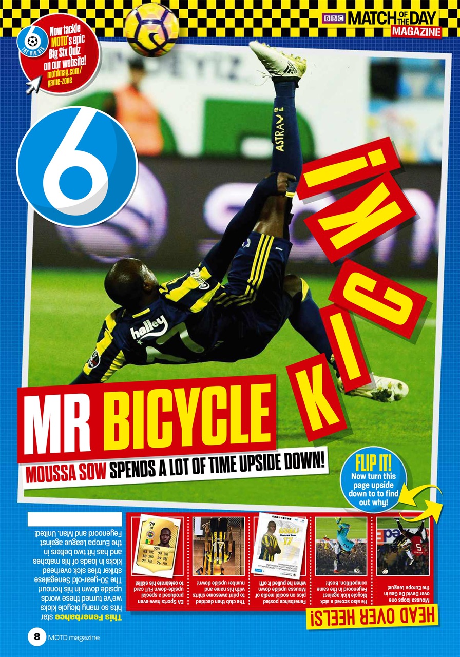 Match of the Day Preview Pages