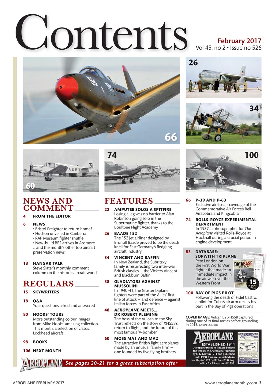 Aeroplane Preview Pages