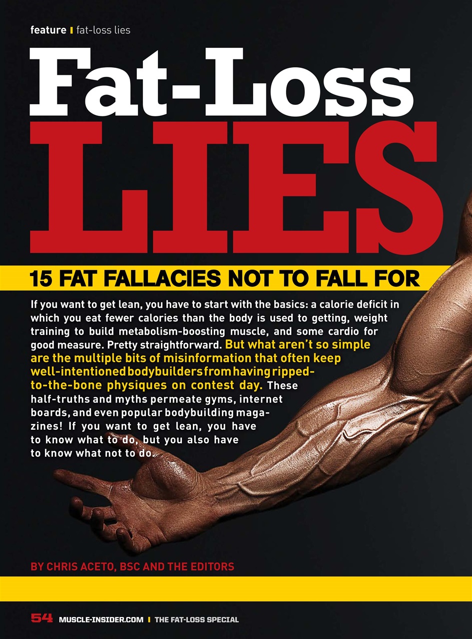 Muscle Insider Magazine Preview Pages