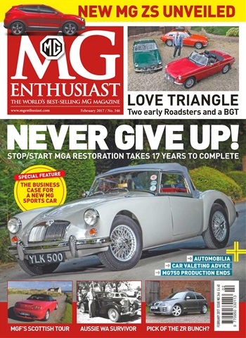 MG Enthusiast issue Vol. 47 No. 2 Never Give Up!