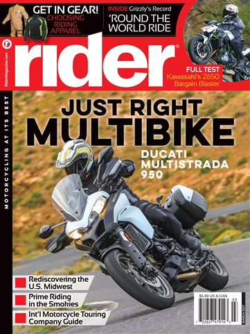 Rider Magazine issue March 2017