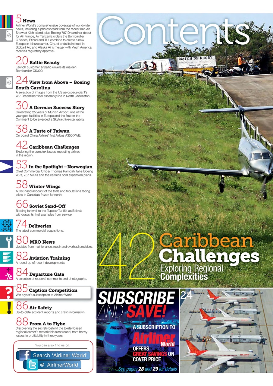 Airliner World Preview Pages