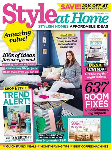 Style at Home issue February 2017