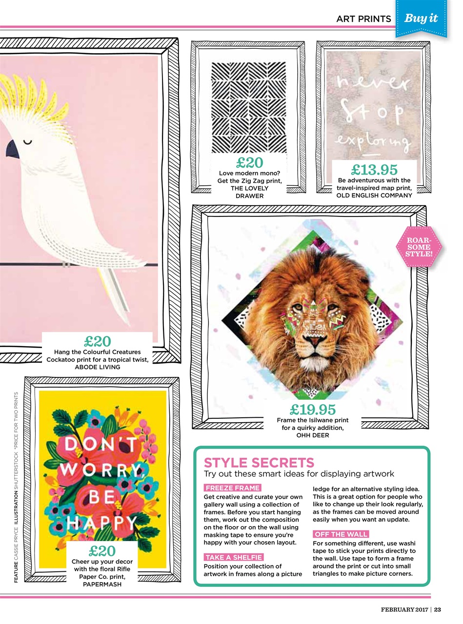 Style at Home Preview Pages