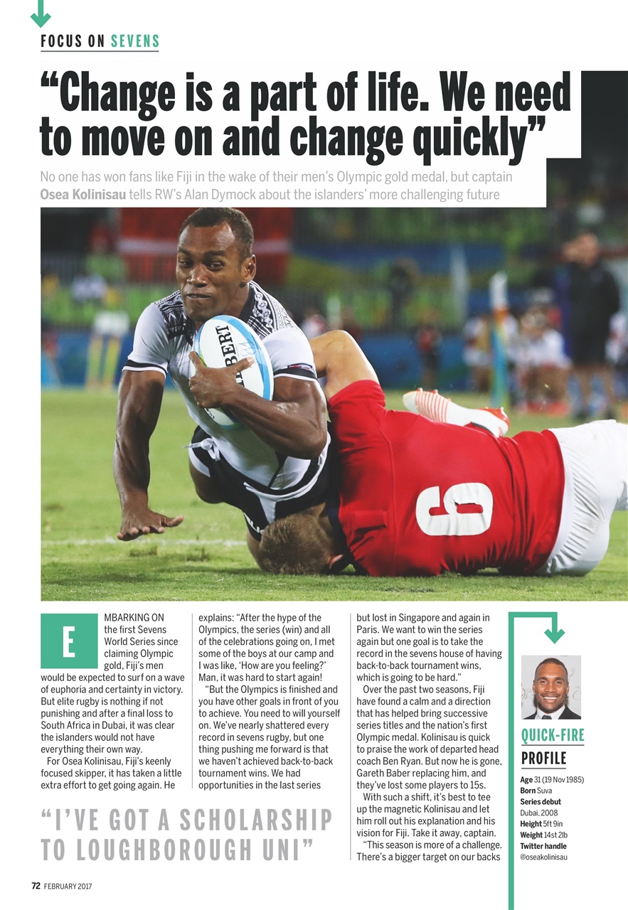 Rugby World Preview Pages
