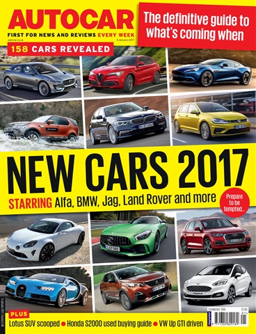 Autocar issue 4th January 2017