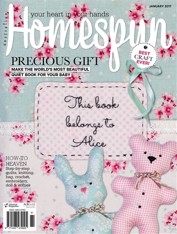 Homespun issue Issue#18.1 Jan 2017