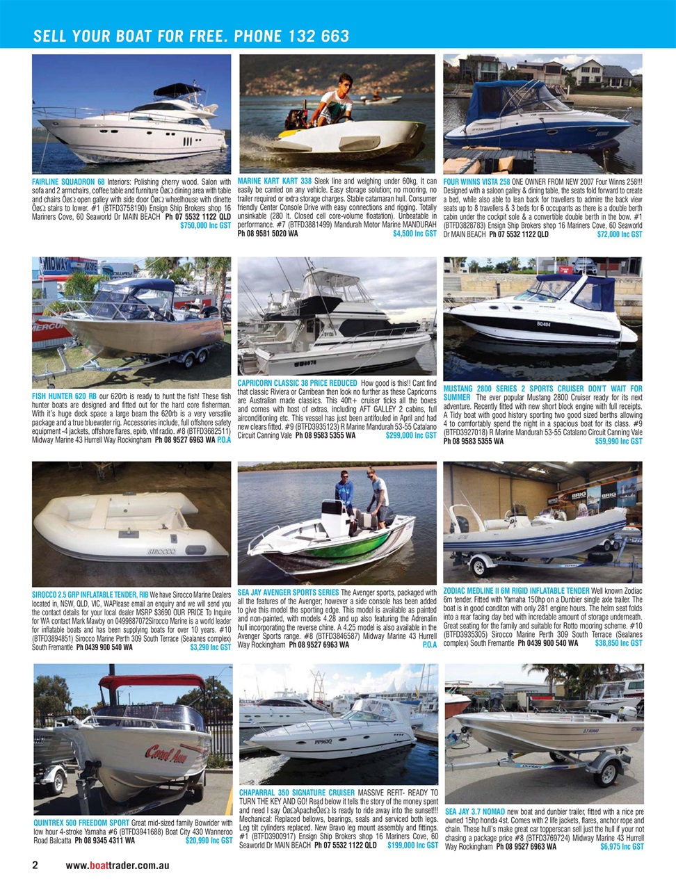 Boat Trader Australia Preview Pages