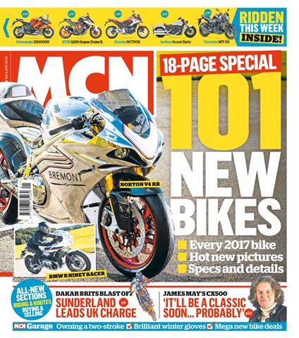 MCN issue 4th January 2017