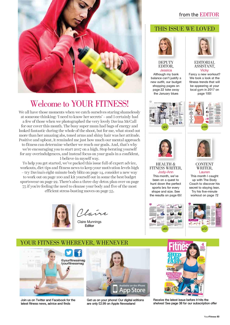 Health & Wellbeing Preview Pages