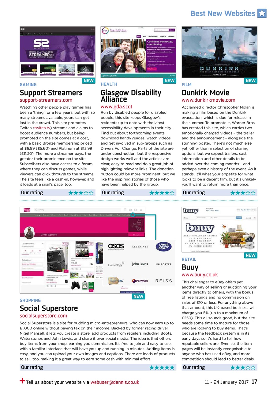 Webuser Preview Pages