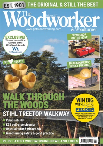 The Woodworker Magazine issue February 2017