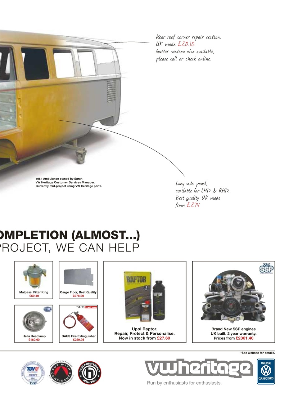 VW Camper Preview Pages