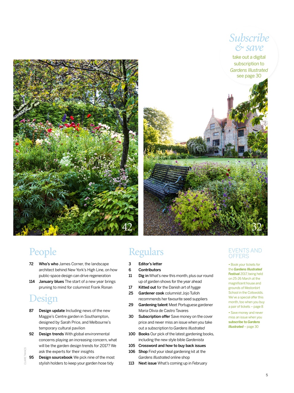 Gardens Illustrated Preview Pages