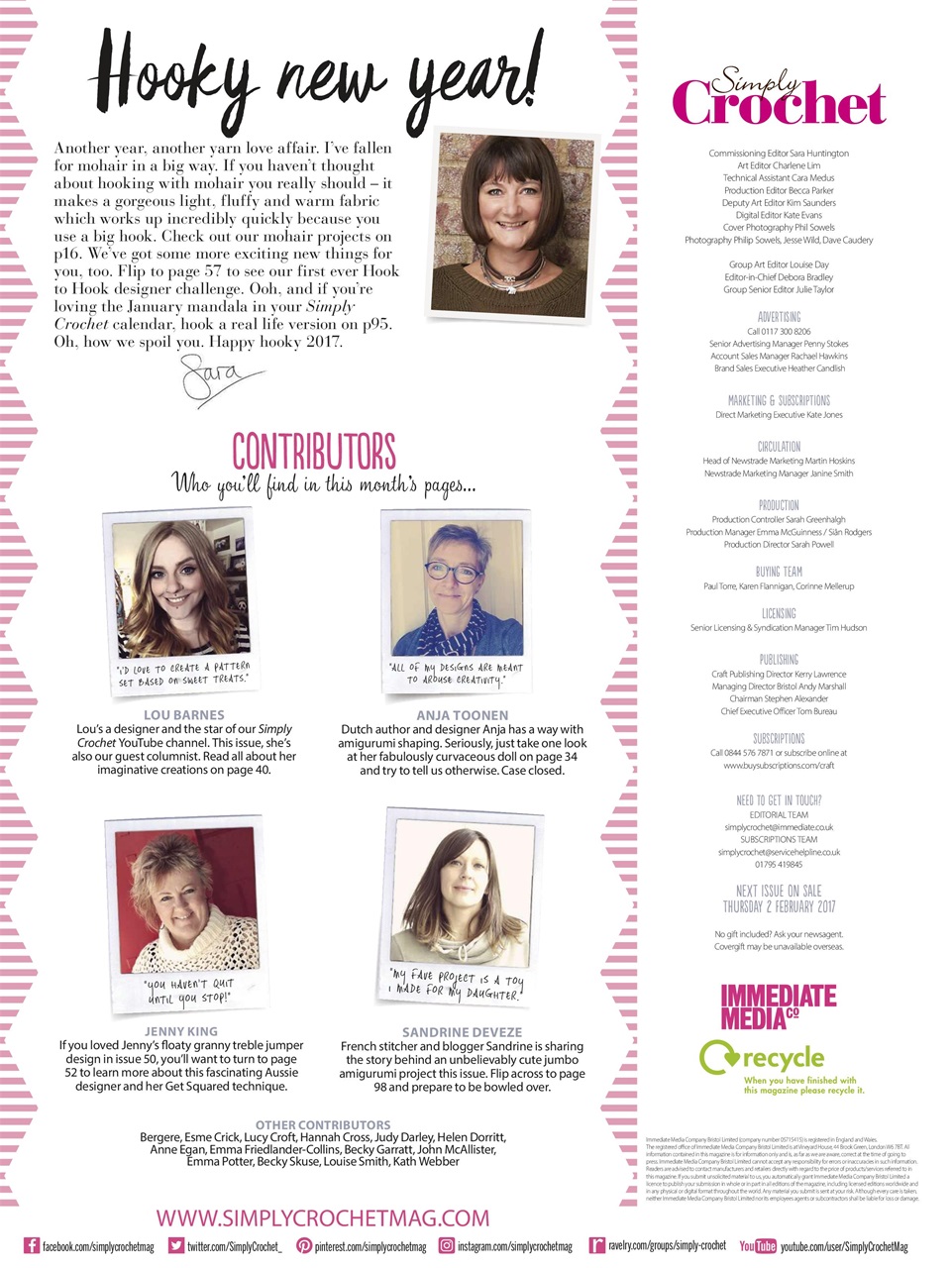 Simply Crochet Preview Pages