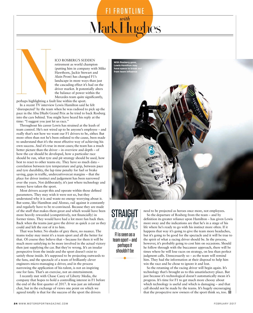 Motor Sport Magazine Preview Pages