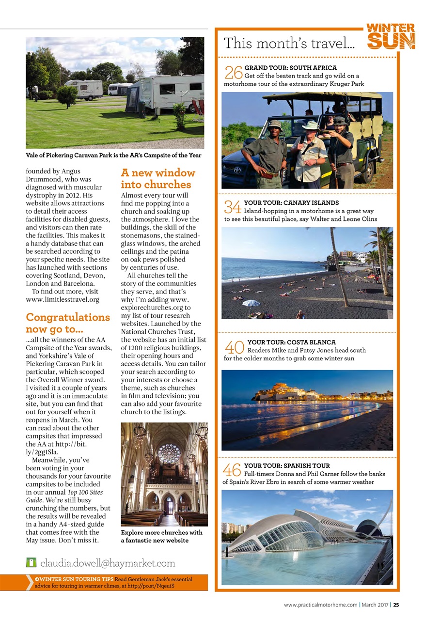 Practical Motorhome Preview Pages