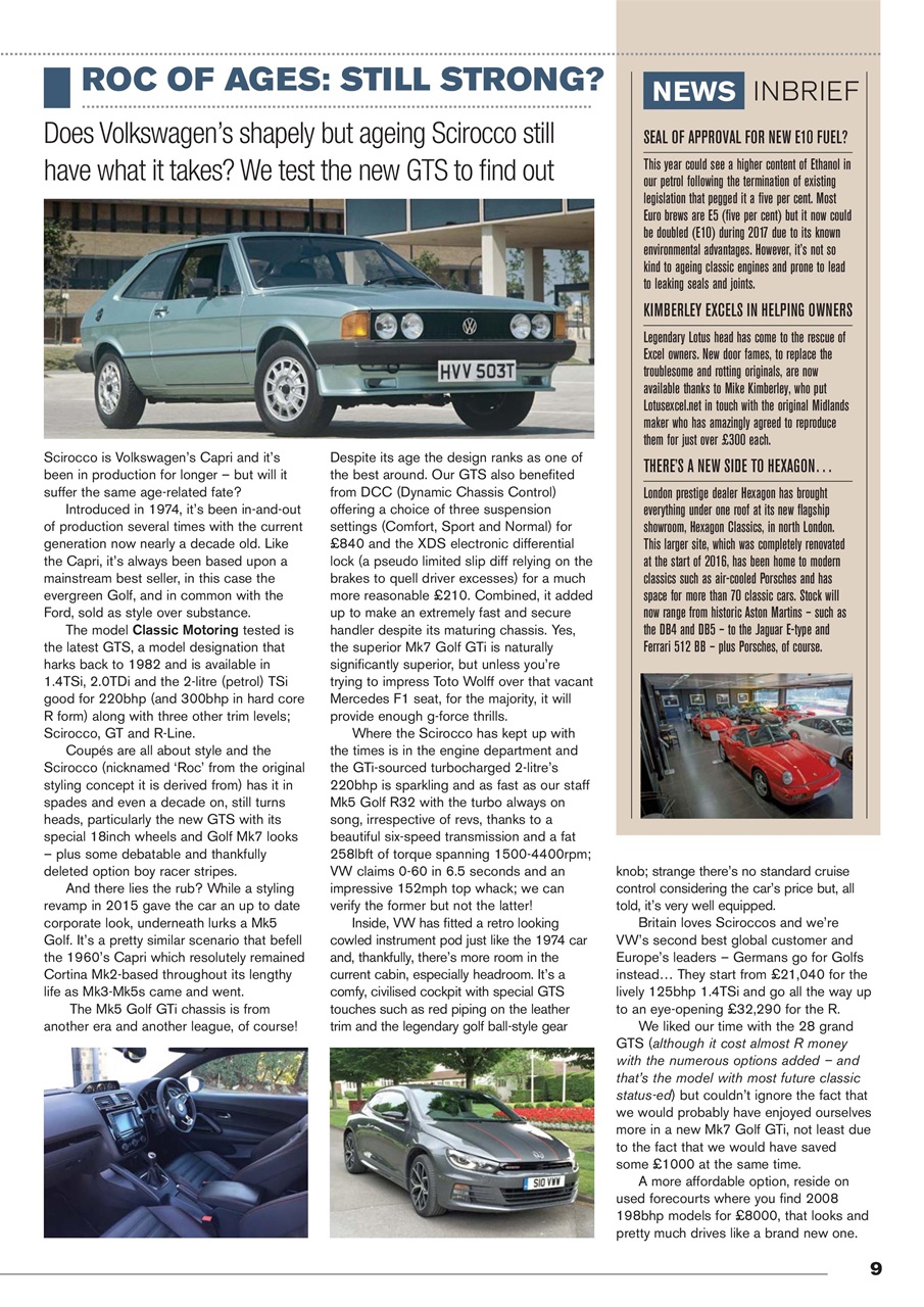 Classic Motoring Preview Pages
