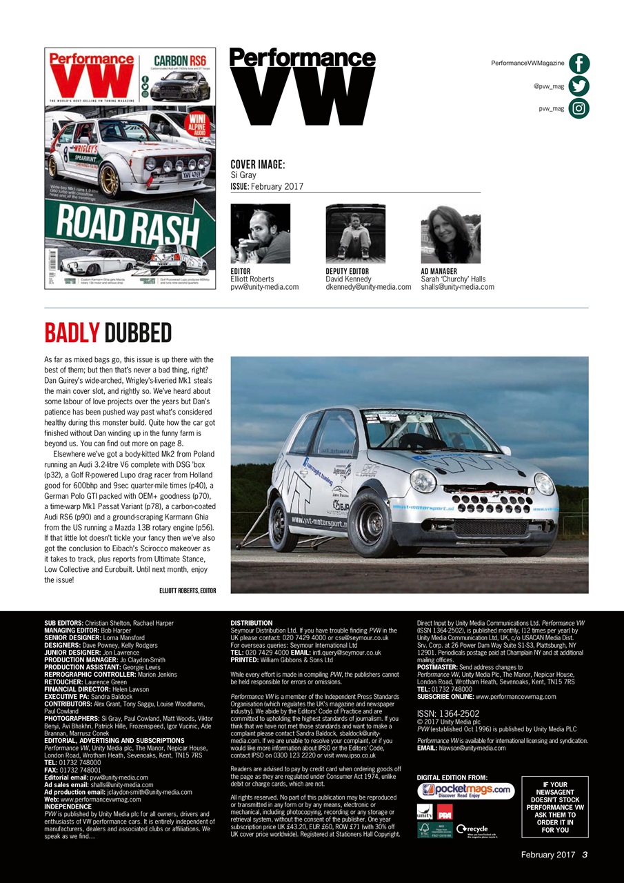 Performance VW Preview Pages