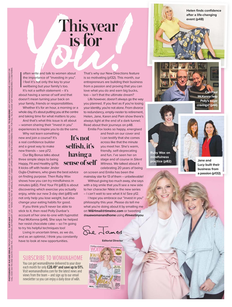 Woman & Home Preview Pages