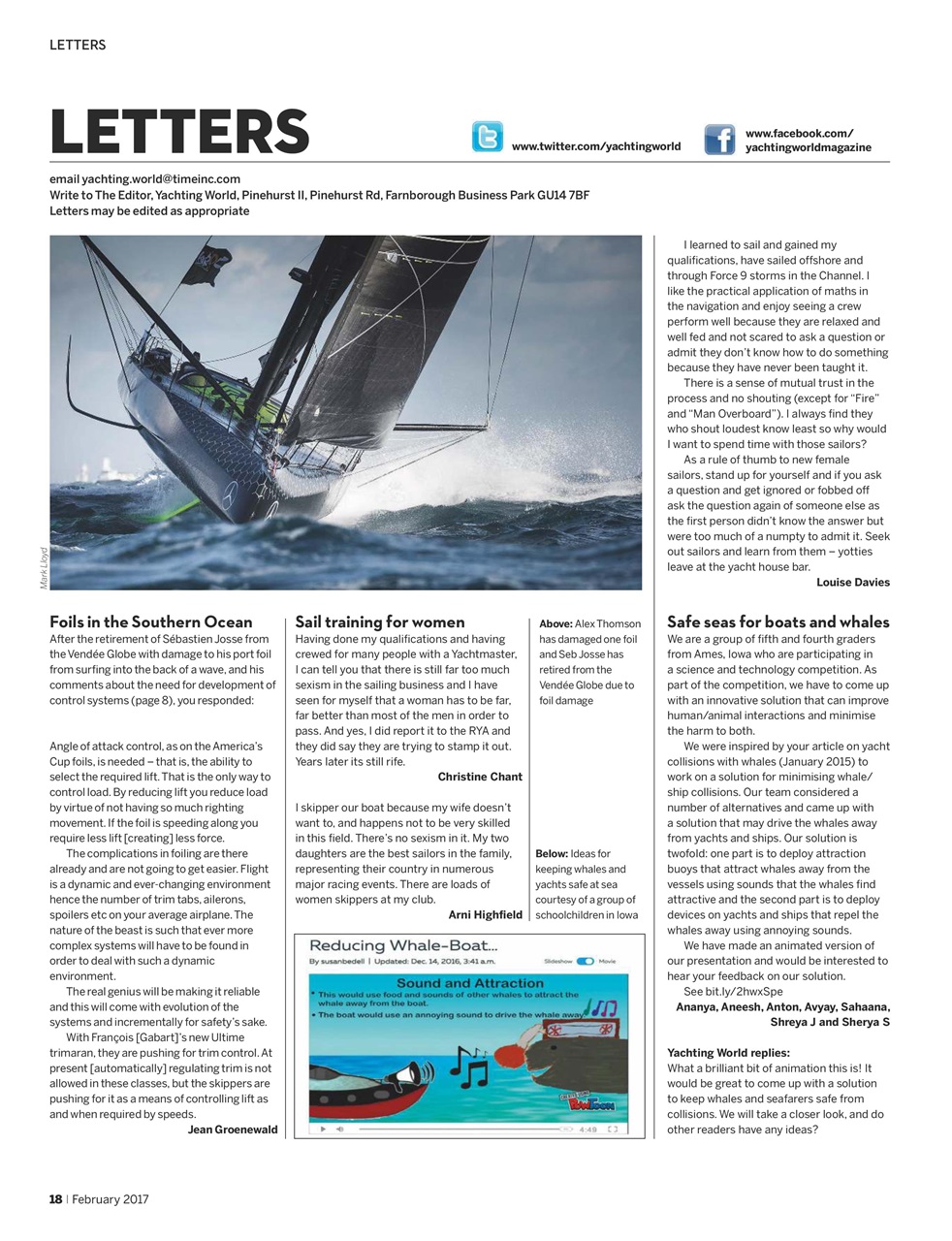Yachting World Preview Pages