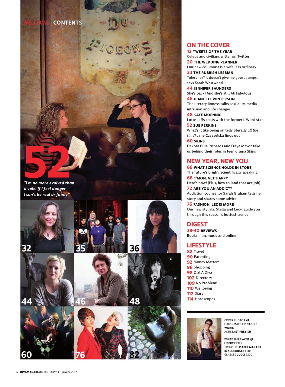 DIVA Magazine Preview Pages