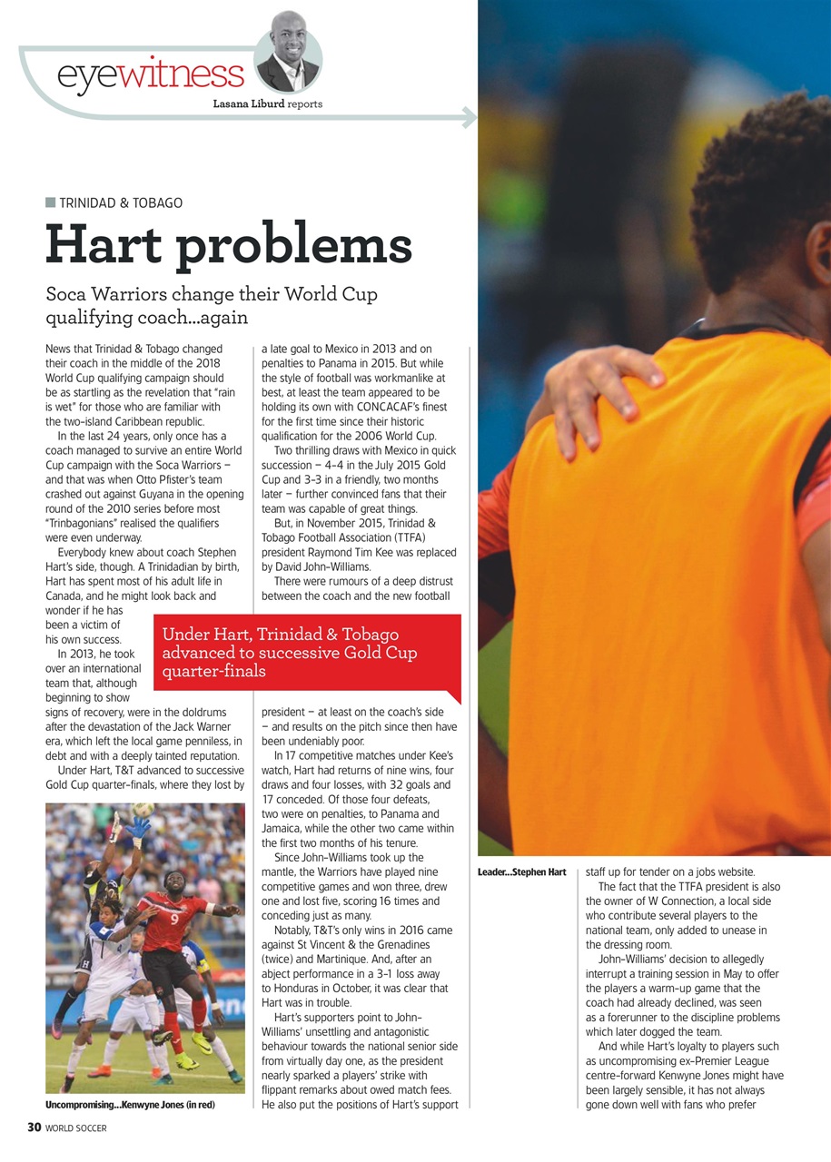World Soccer Preview Pages