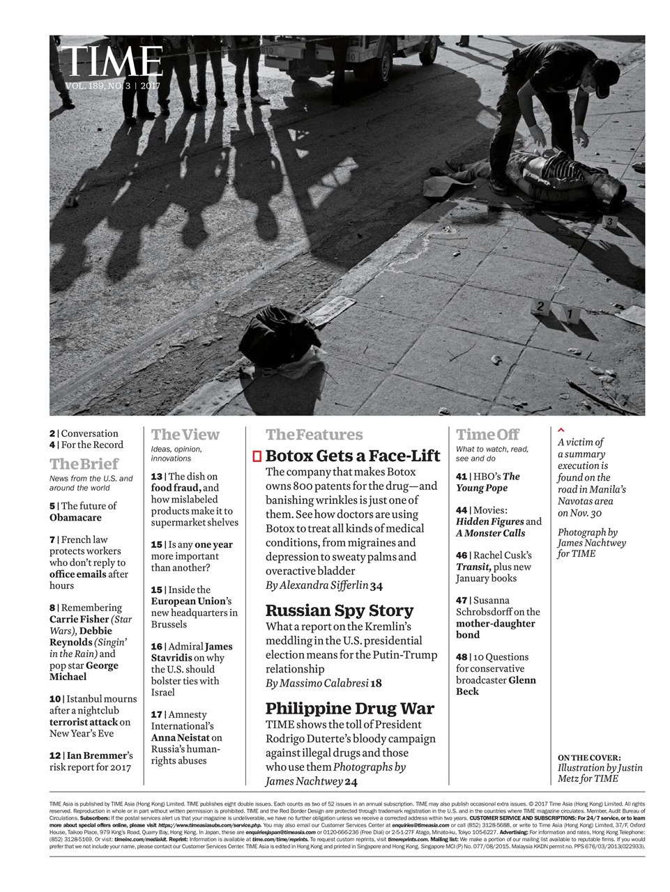 TIME Magazine Europe Preview Pages