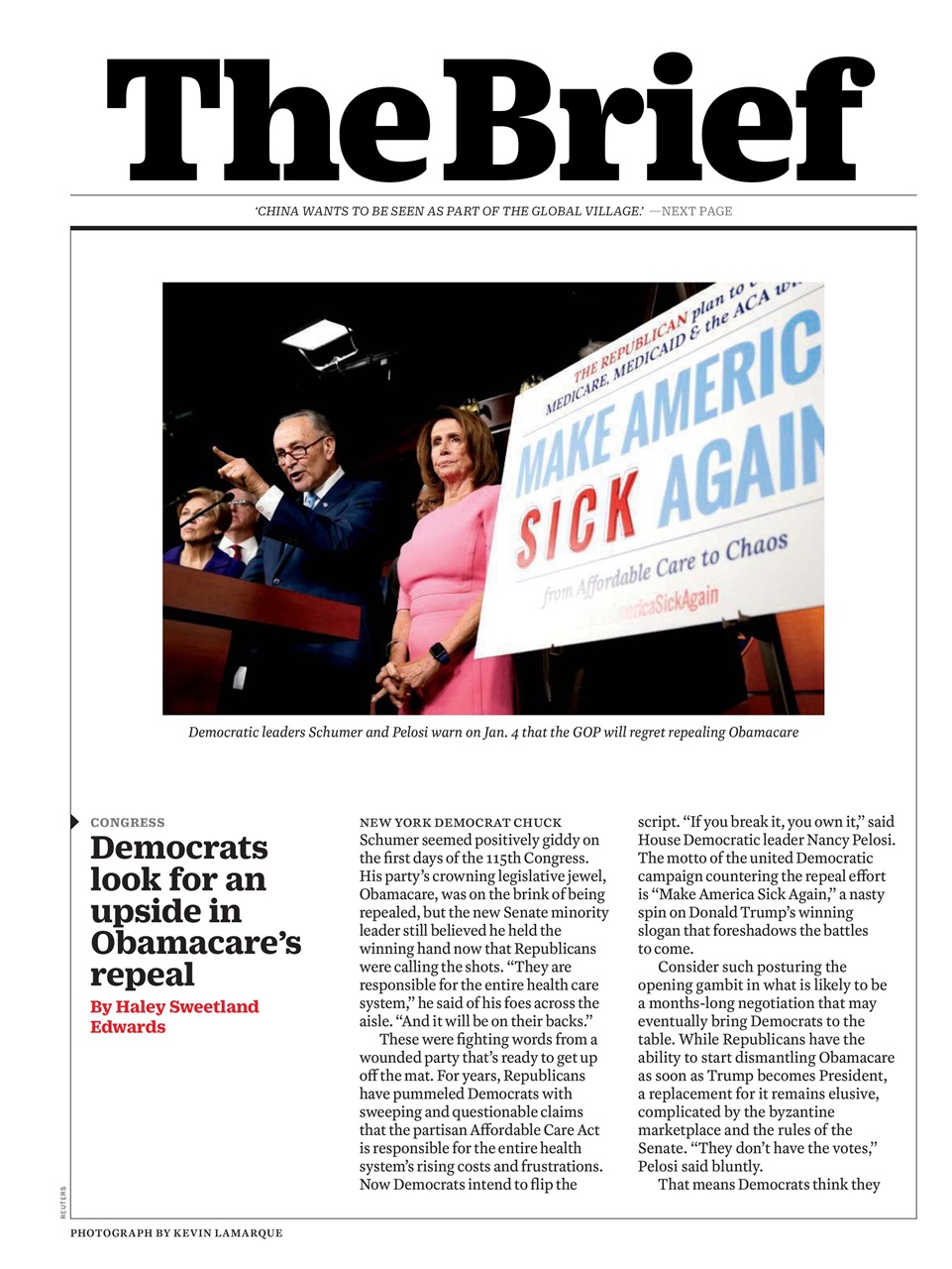 TIME Magazine Europe Preview Pages