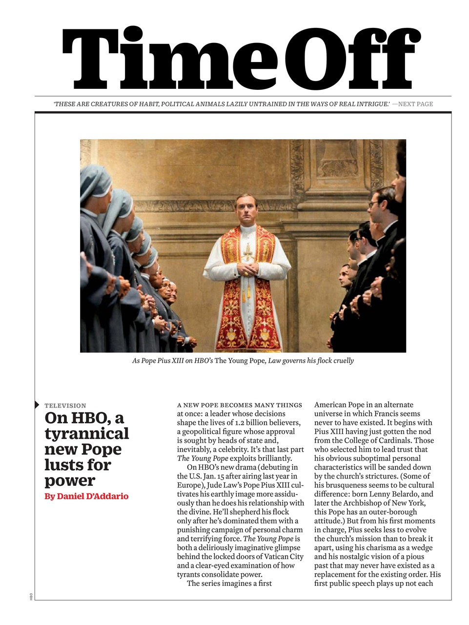 TIME Magazine Europe Preview Pages