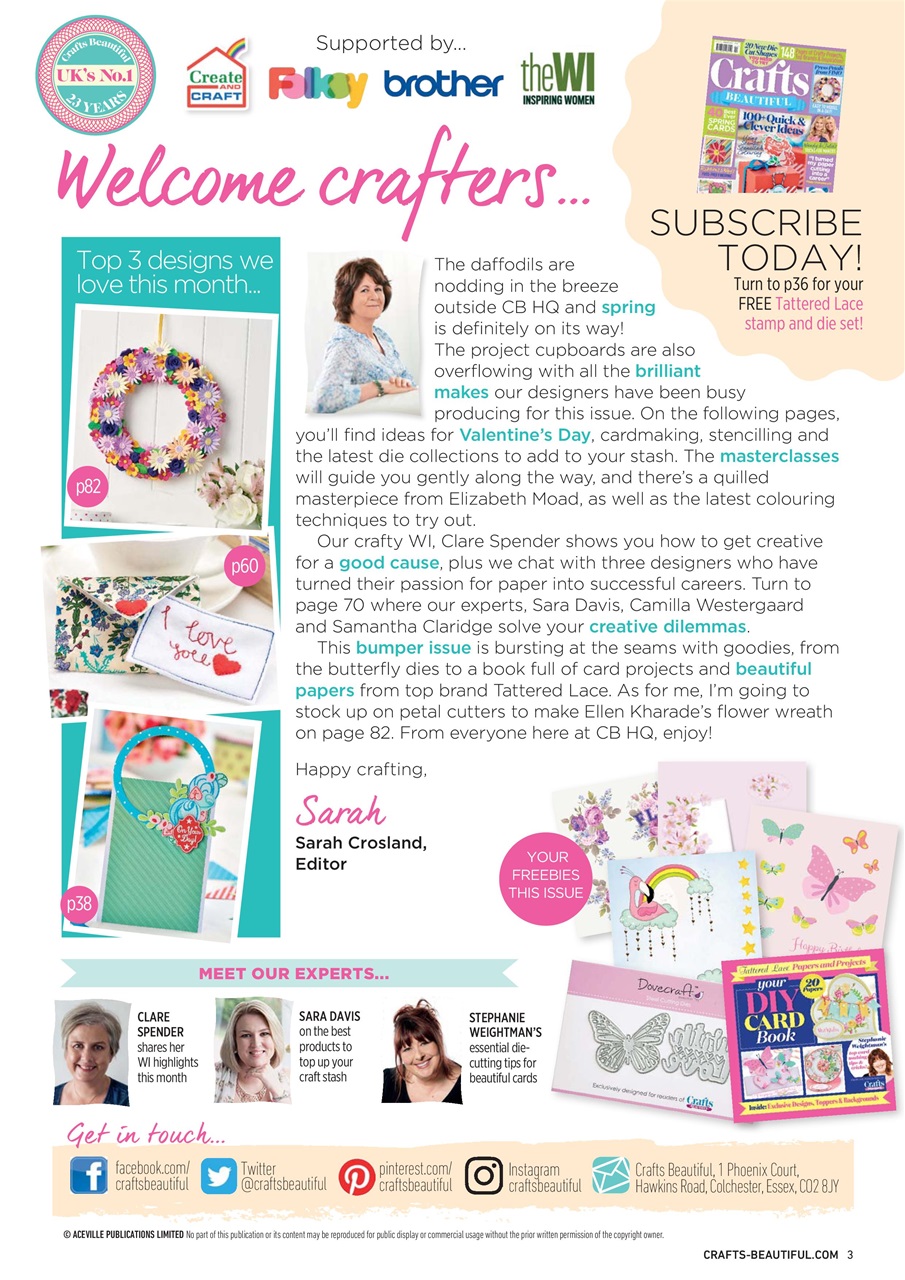 Crafts Beautiful Preview Pages