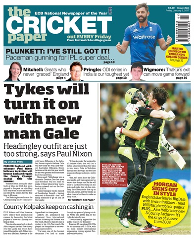 The Cricket Paper issue 6th January 2017