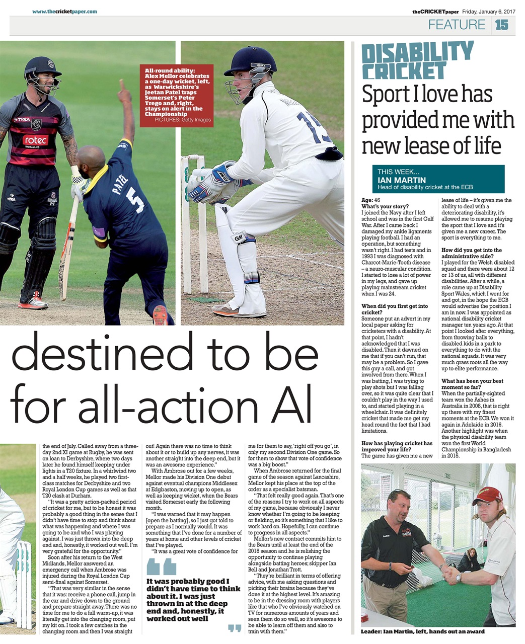 The Cricket Paper Preview Pages