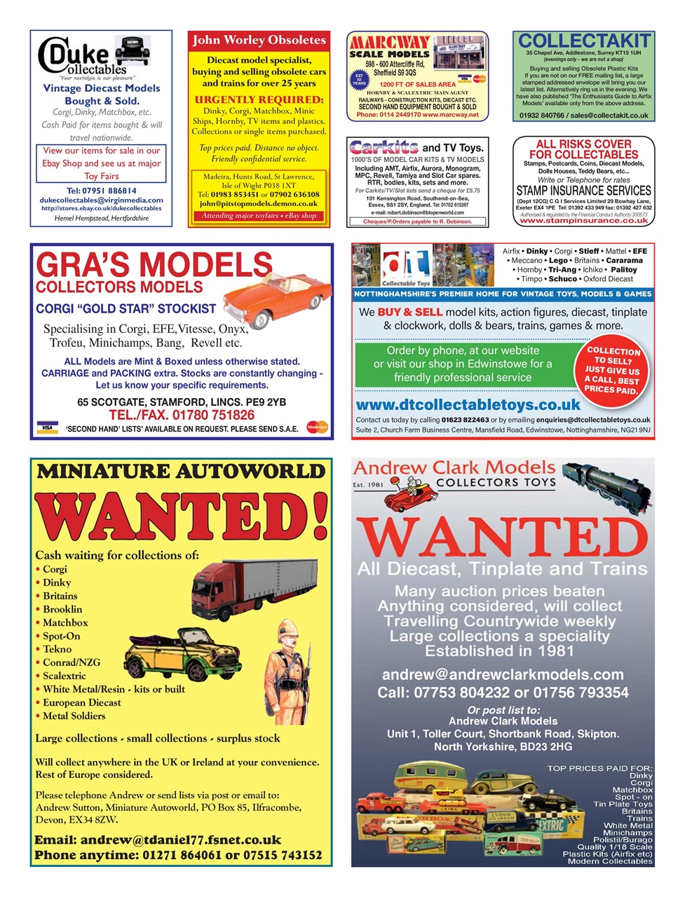Collectors Gazette Preview Pages