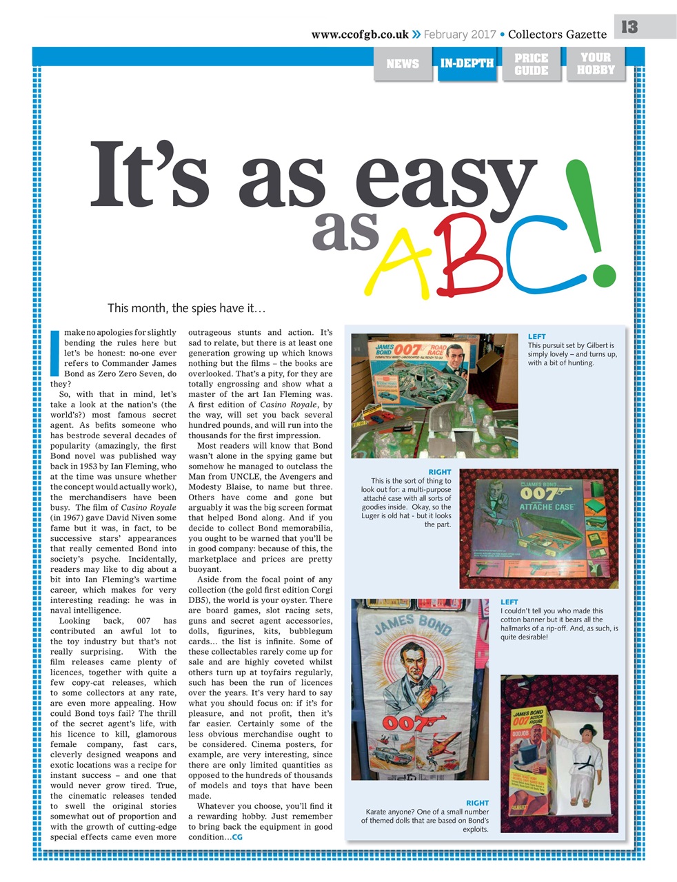 Collectors Gazette Preview Pages