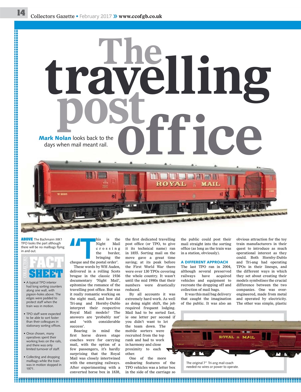 Collectors Gazette Preview Pages