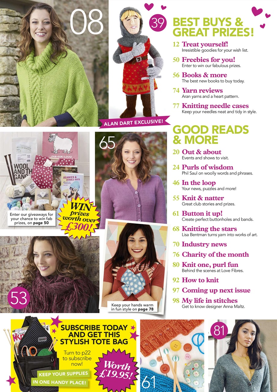 Simply Knitting Preview Pages