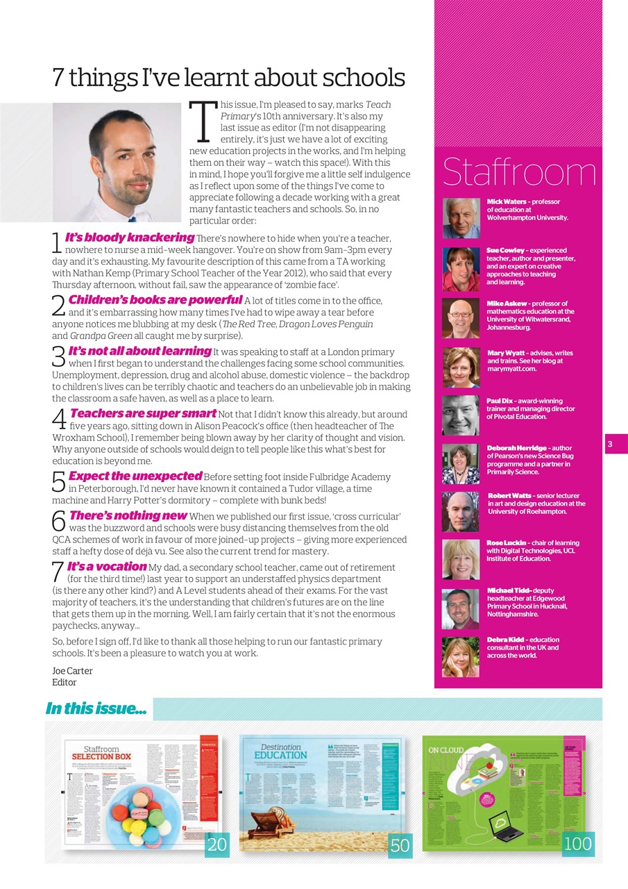 Teach Primary Preview Pages