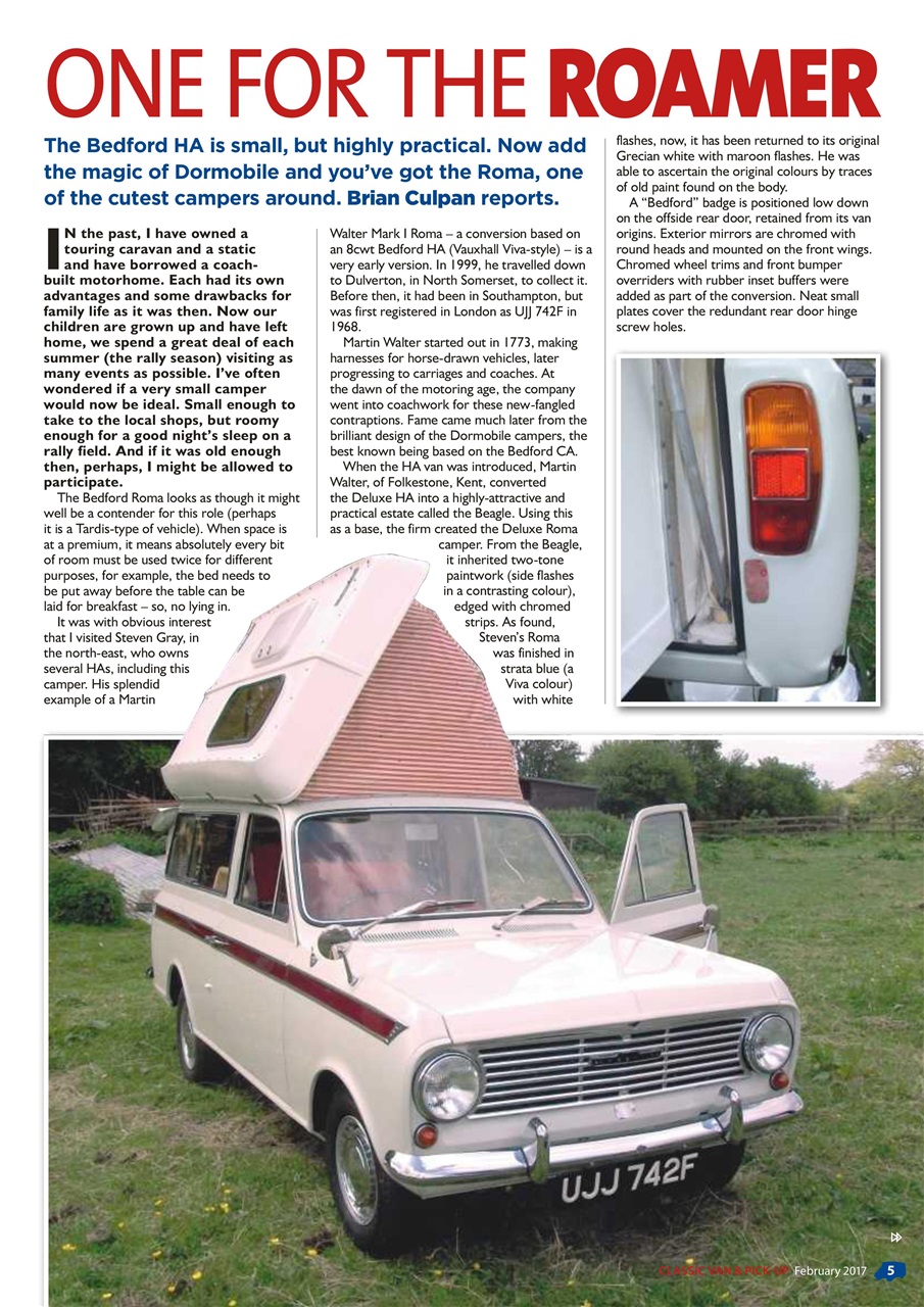 Classic Van & Pick-up Preview Pages
