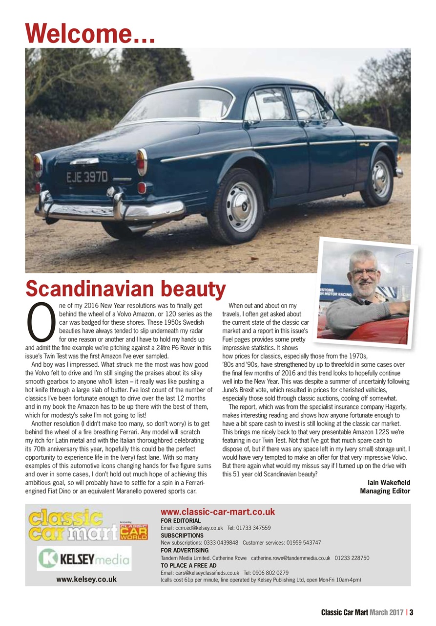 Classic Car Mart Preview Pages