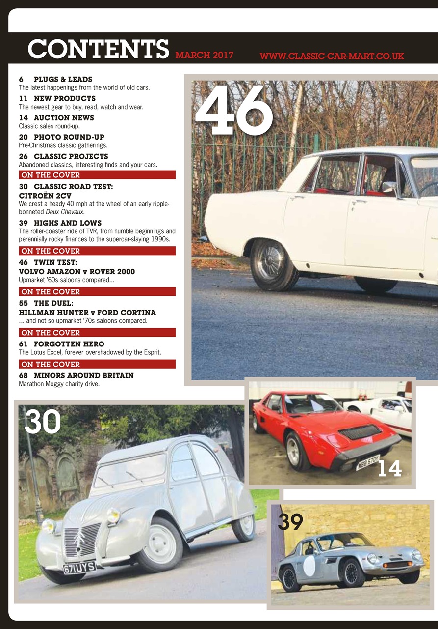 Classic Car Mart Preview Pages