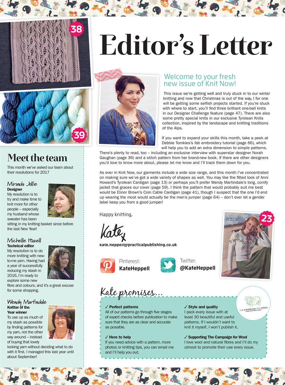Knit Now Preview Pages