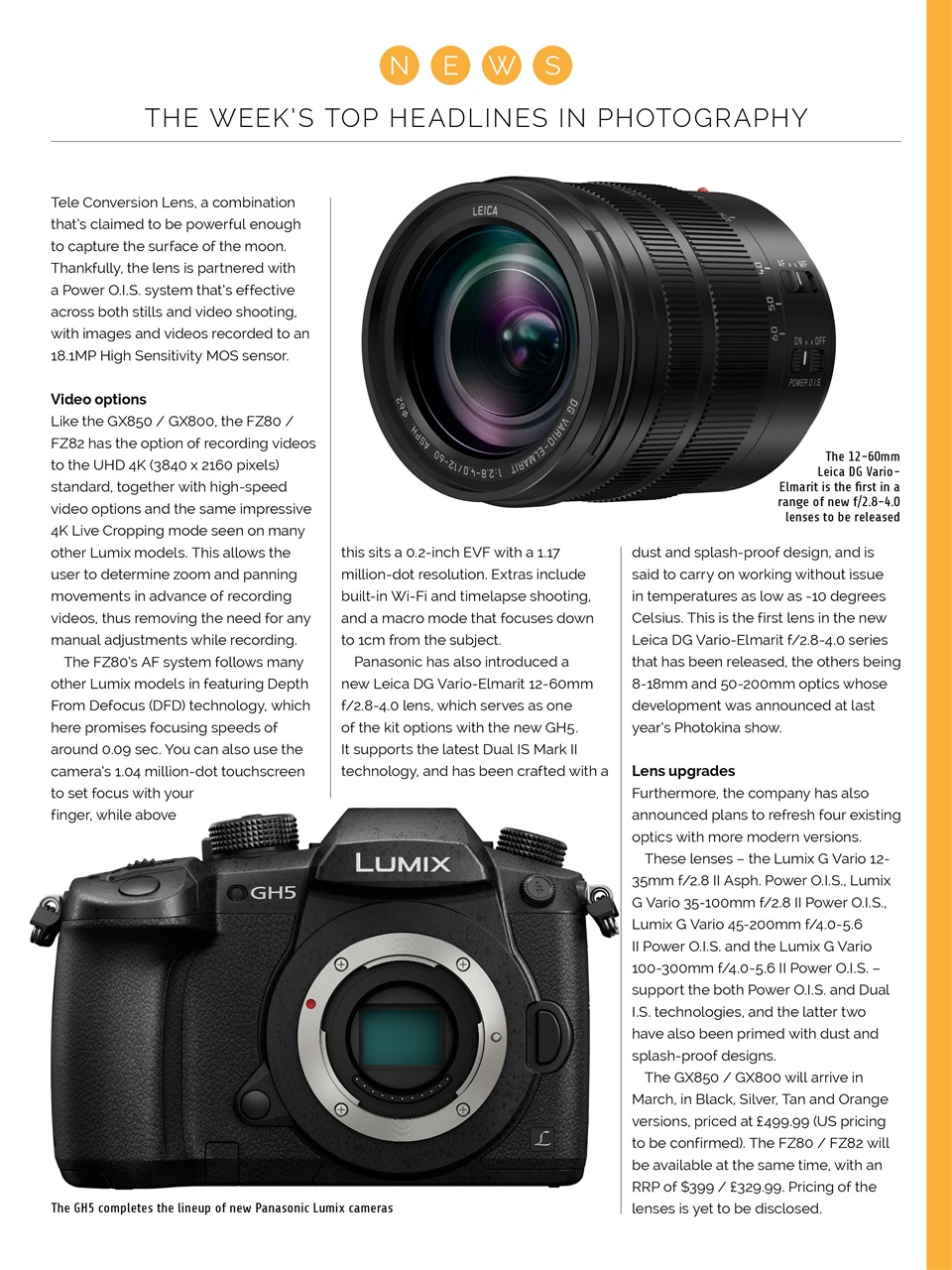 Photography Week Preview Pages