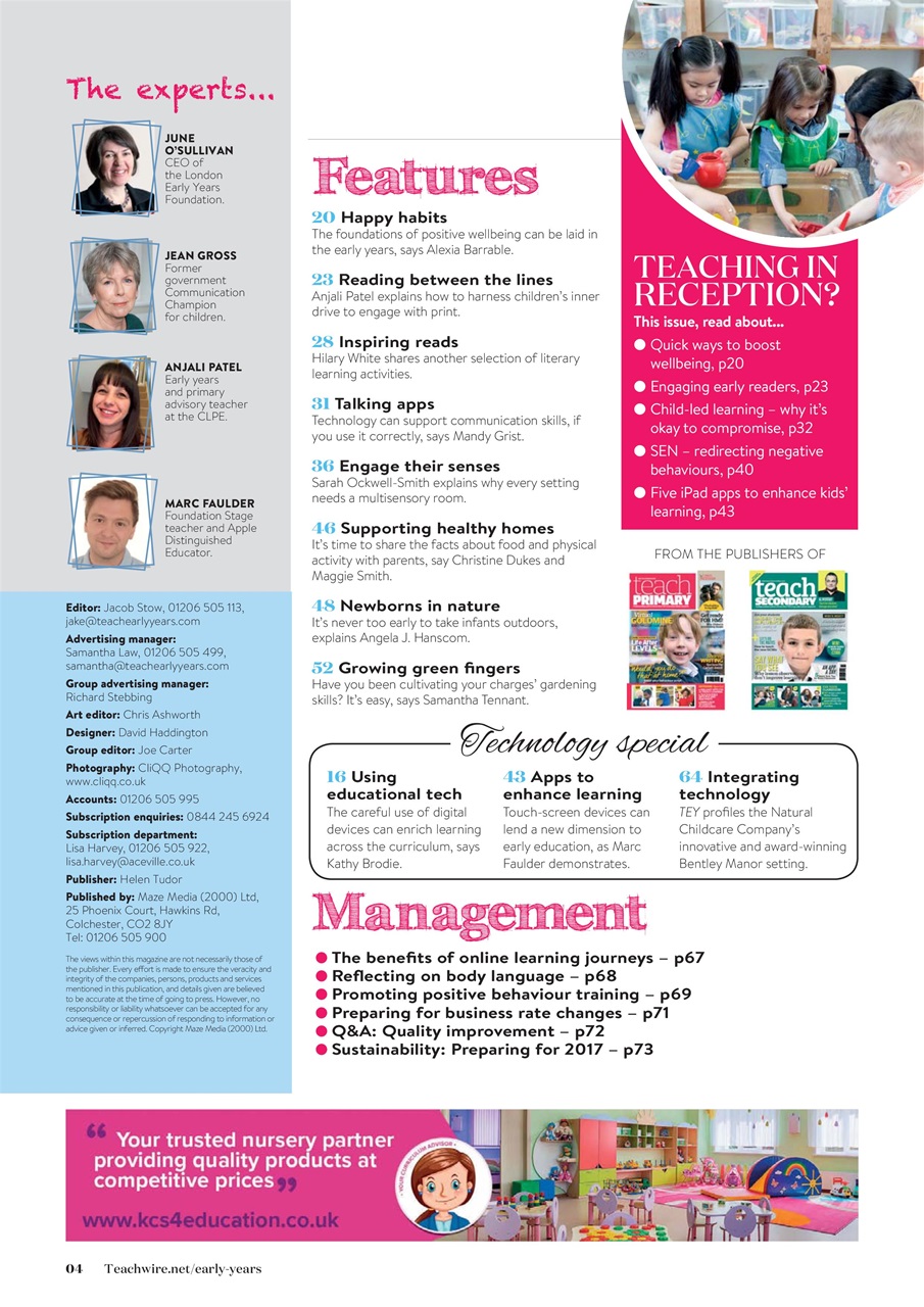 Teach Early Years Preview Pages
