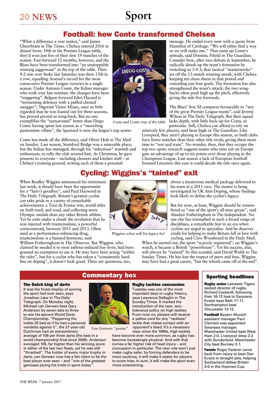 The Week Preview Pages