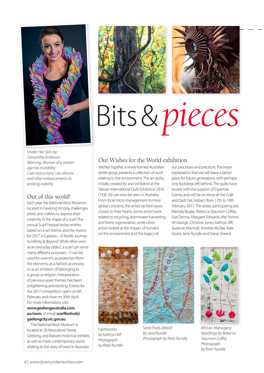 Down Under Textiles Preview Pages