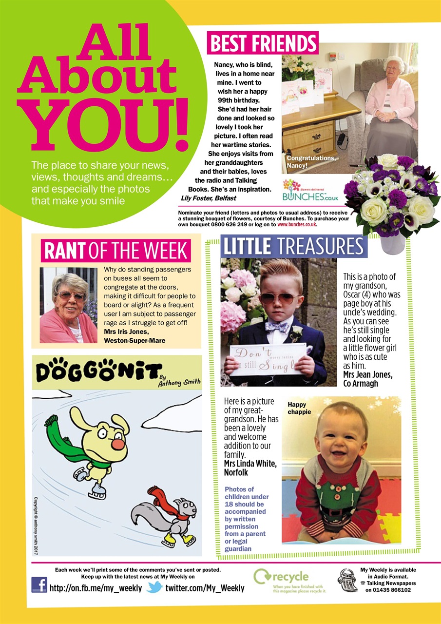 My Weekly Preview Pages