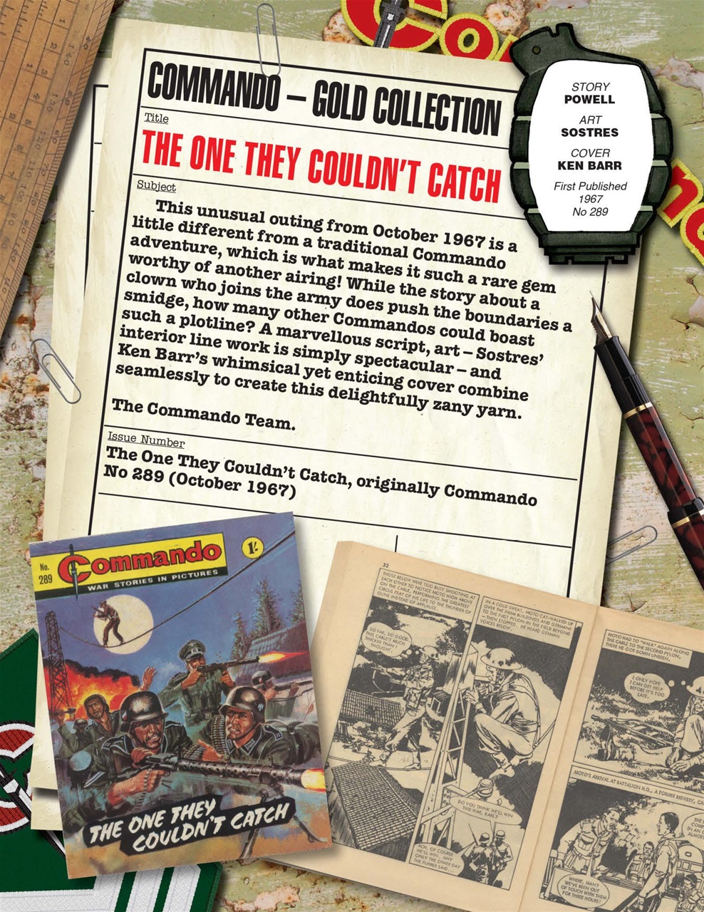 Commando Preview Pages