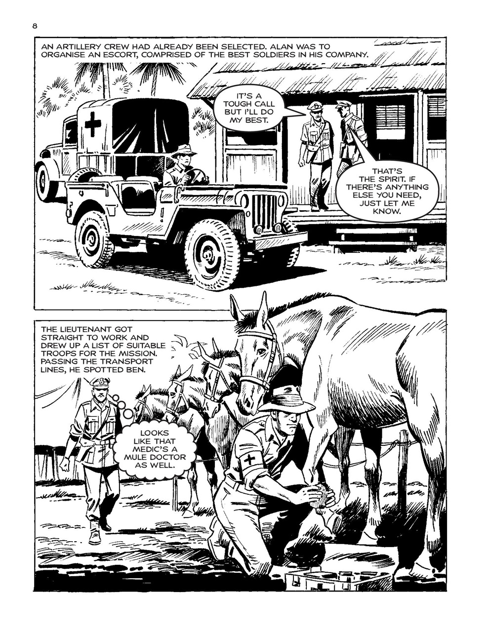 Commando Preview Pages